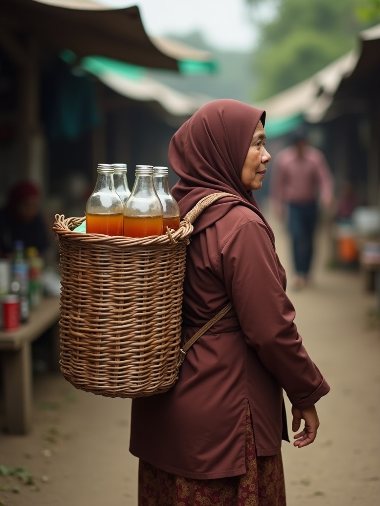 Mbok Painah — Pedagang Jamu Gendong